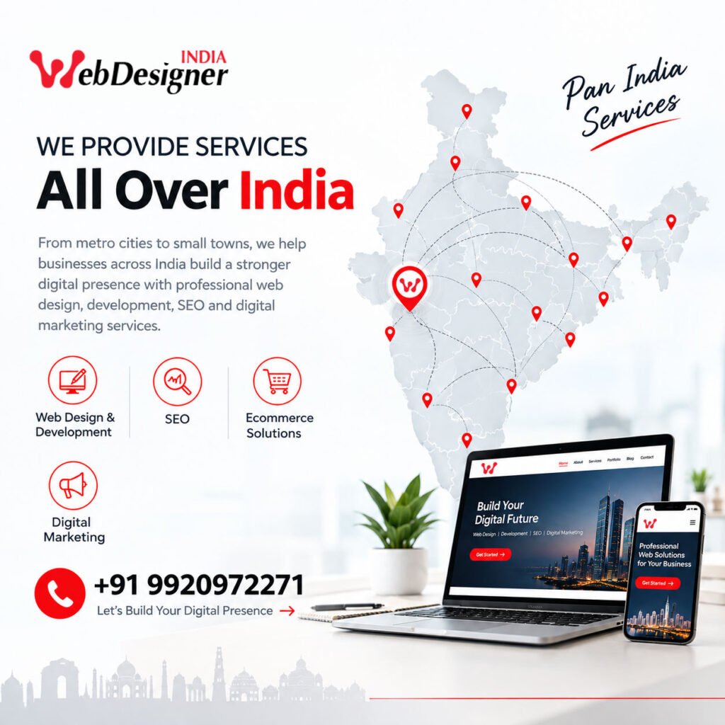 Pan India Web Design and Digital Marketing Services
