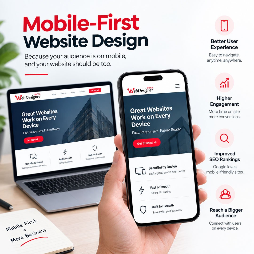 Mobile First Website Design for Better User Experience