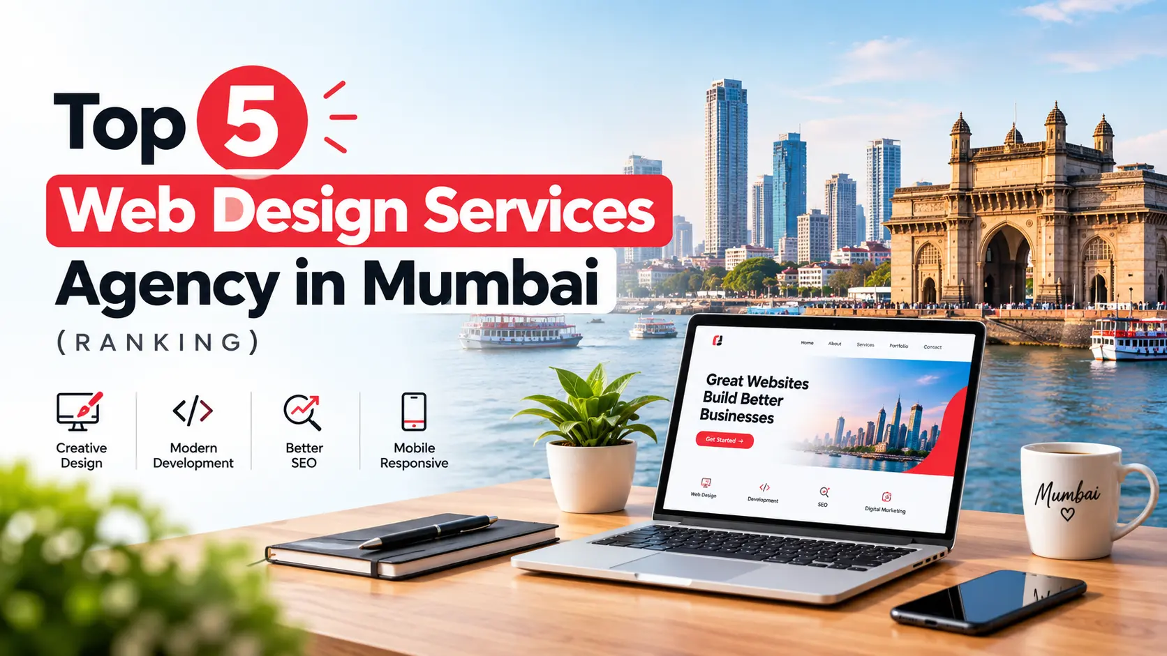 Top 5 Web Design Services Agency in Mumbai