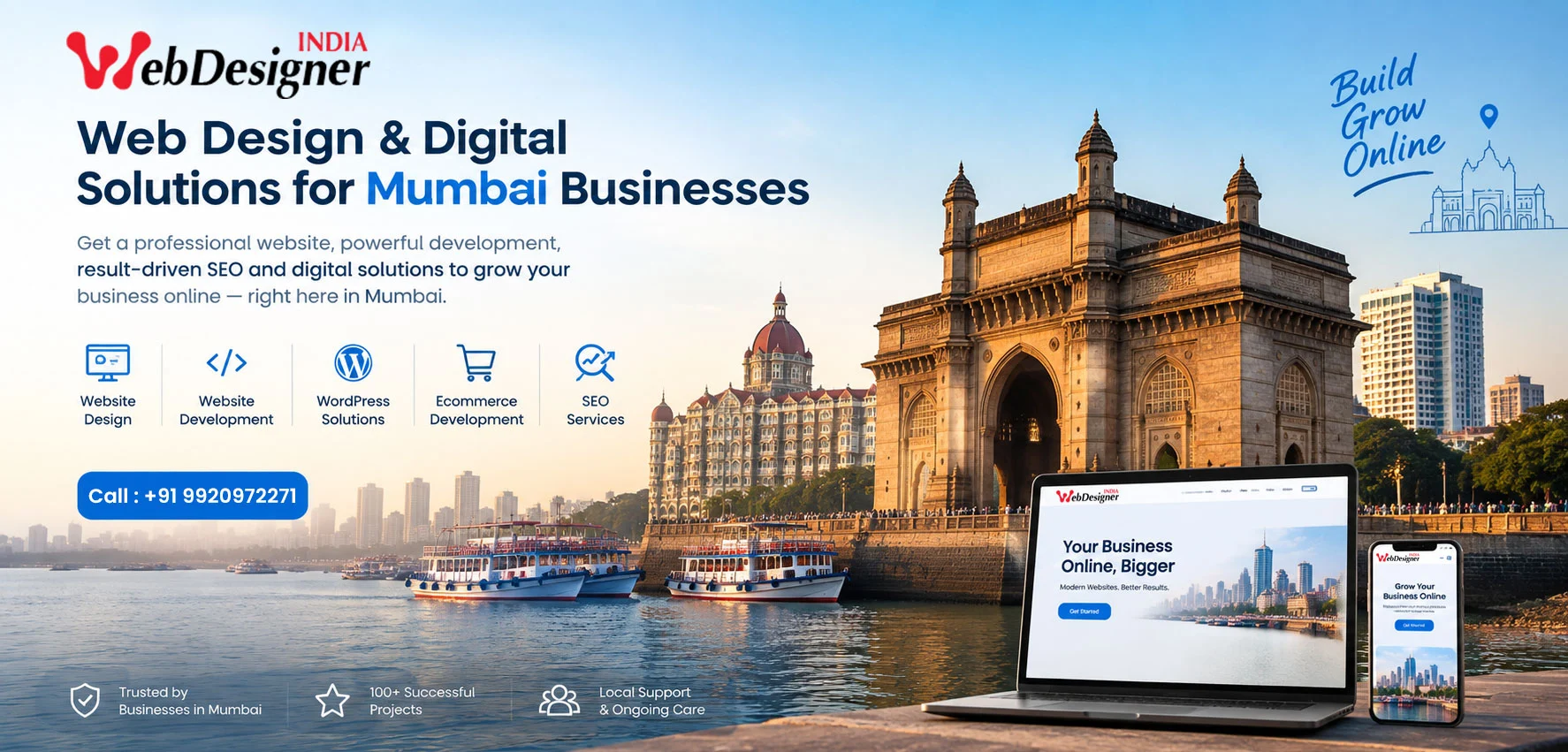 Web design, development and SEO agency in Mumbai