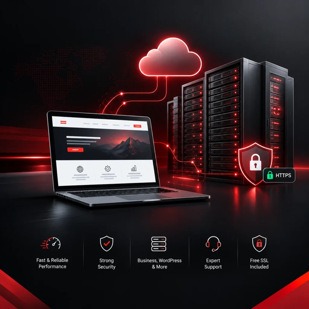 Web hosting service in India by Web Designer India