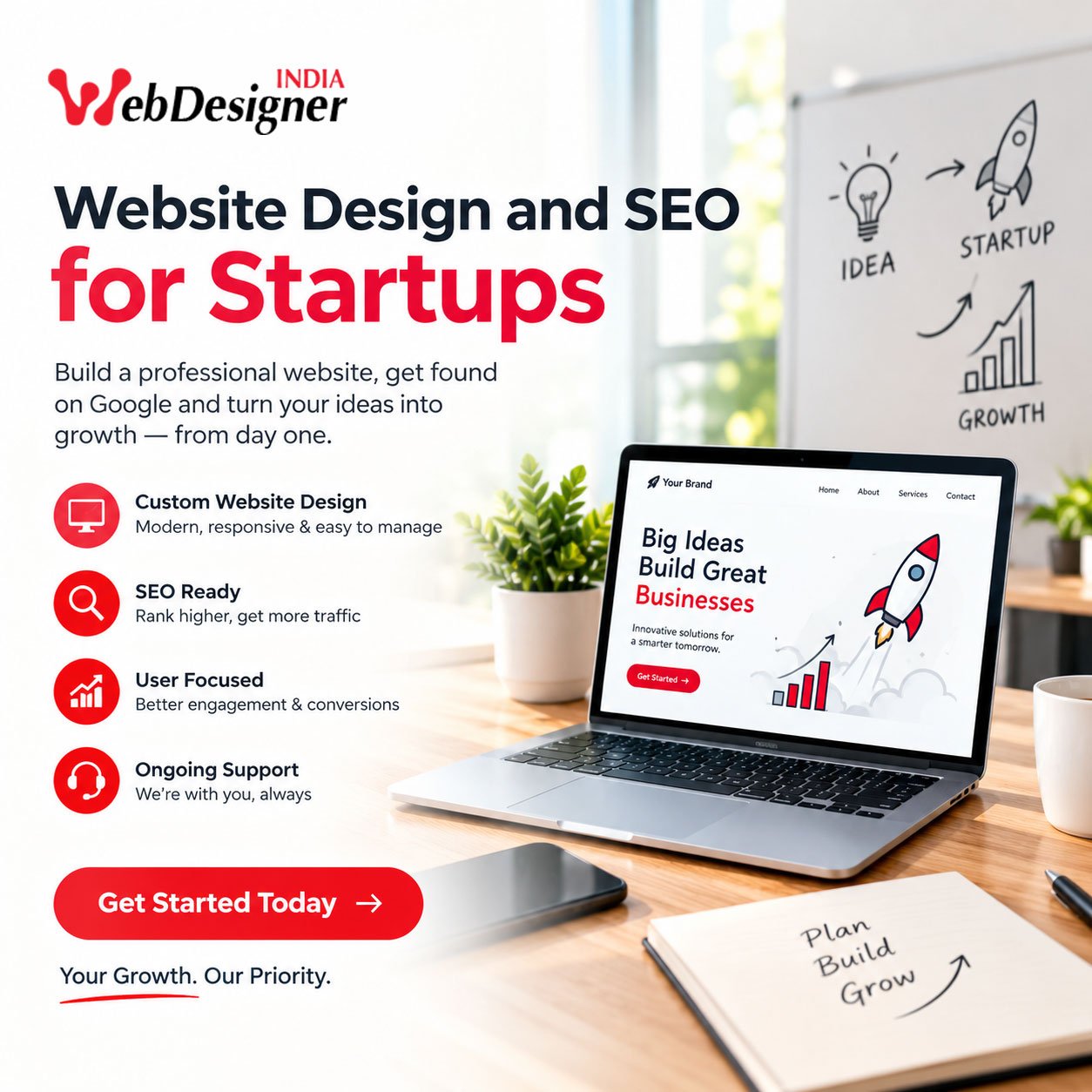 Website Design and SEO for Startups