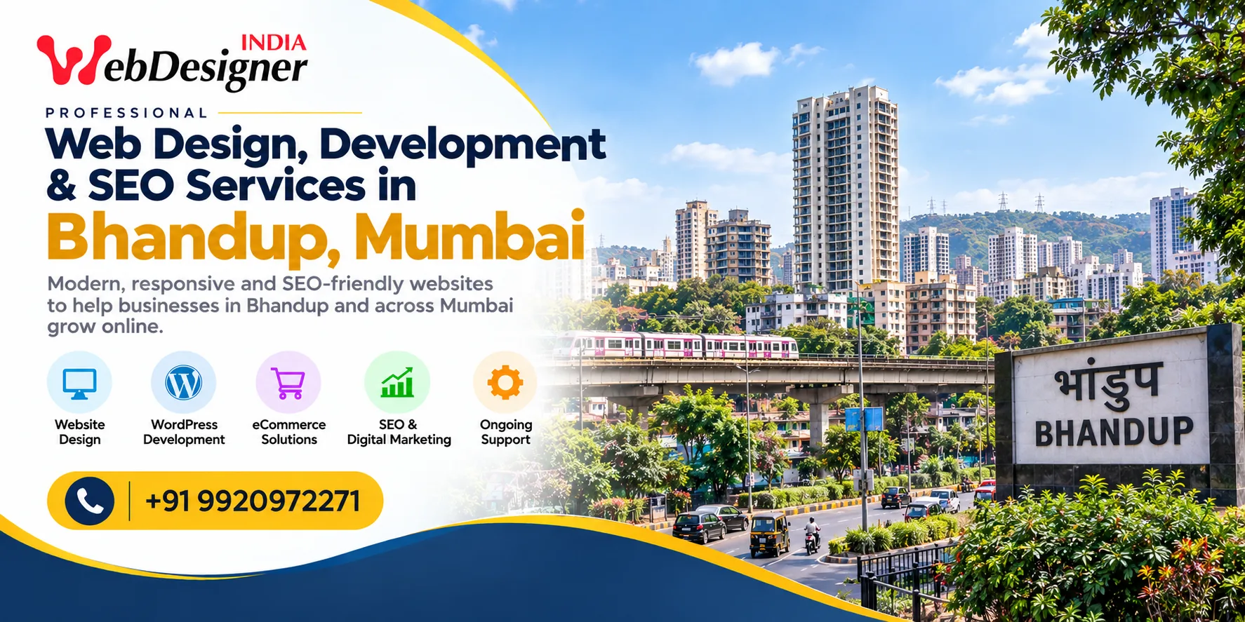 Web design, website development and SEO services in Bhandup, Mumbai