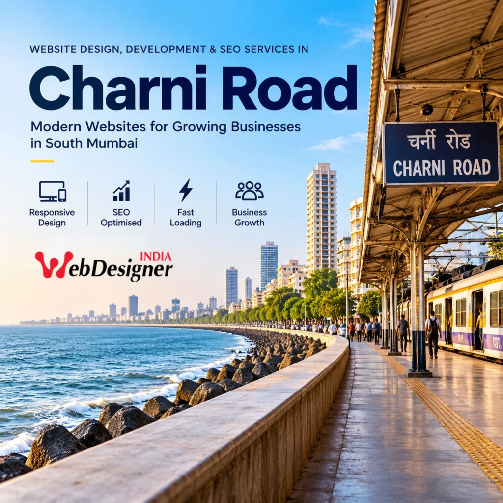 Website Design, Development and SEO Services in Charni Road, Mumbai